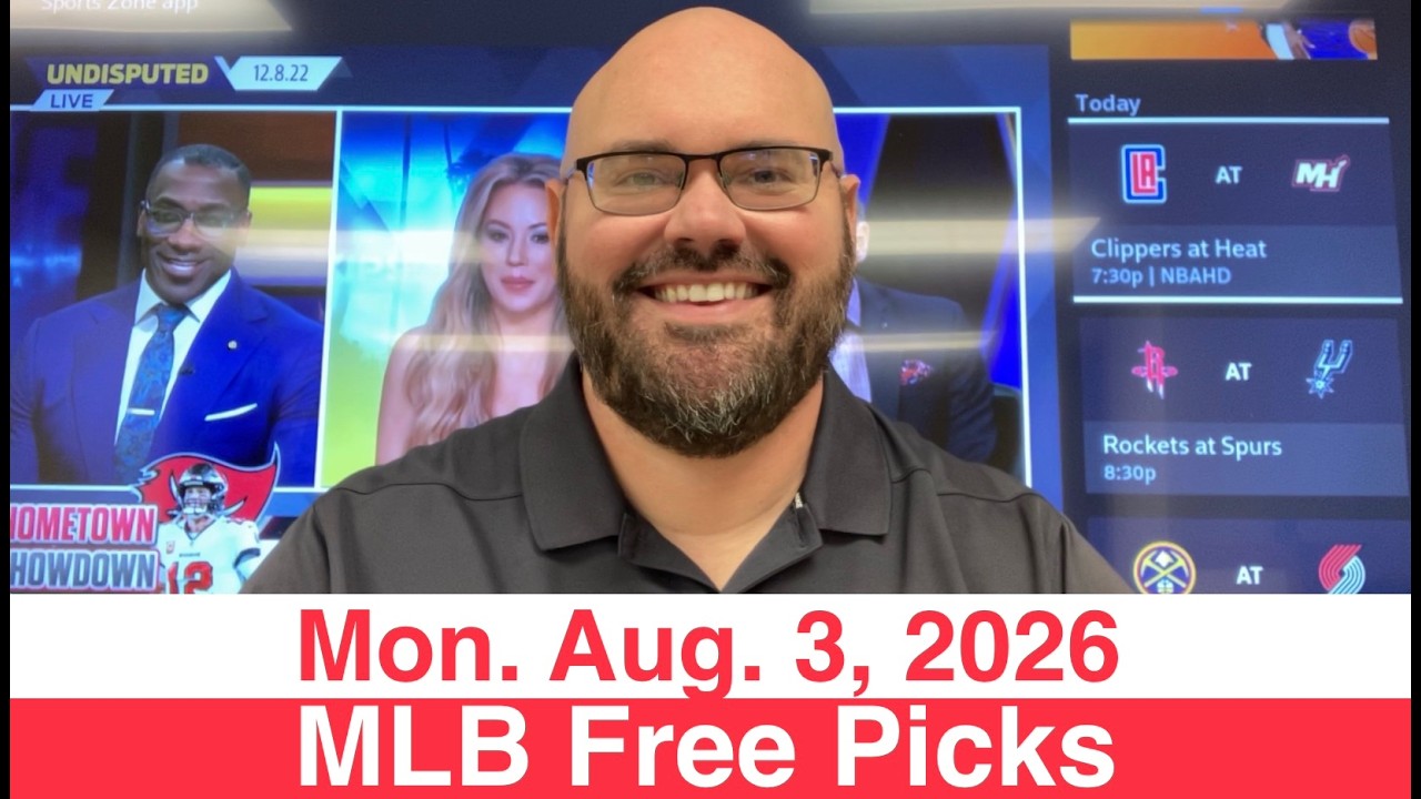 MLB Picks (8-3-26) Monday Major League Baseball Sports Betting Predictions - Vegas Lines & Odds