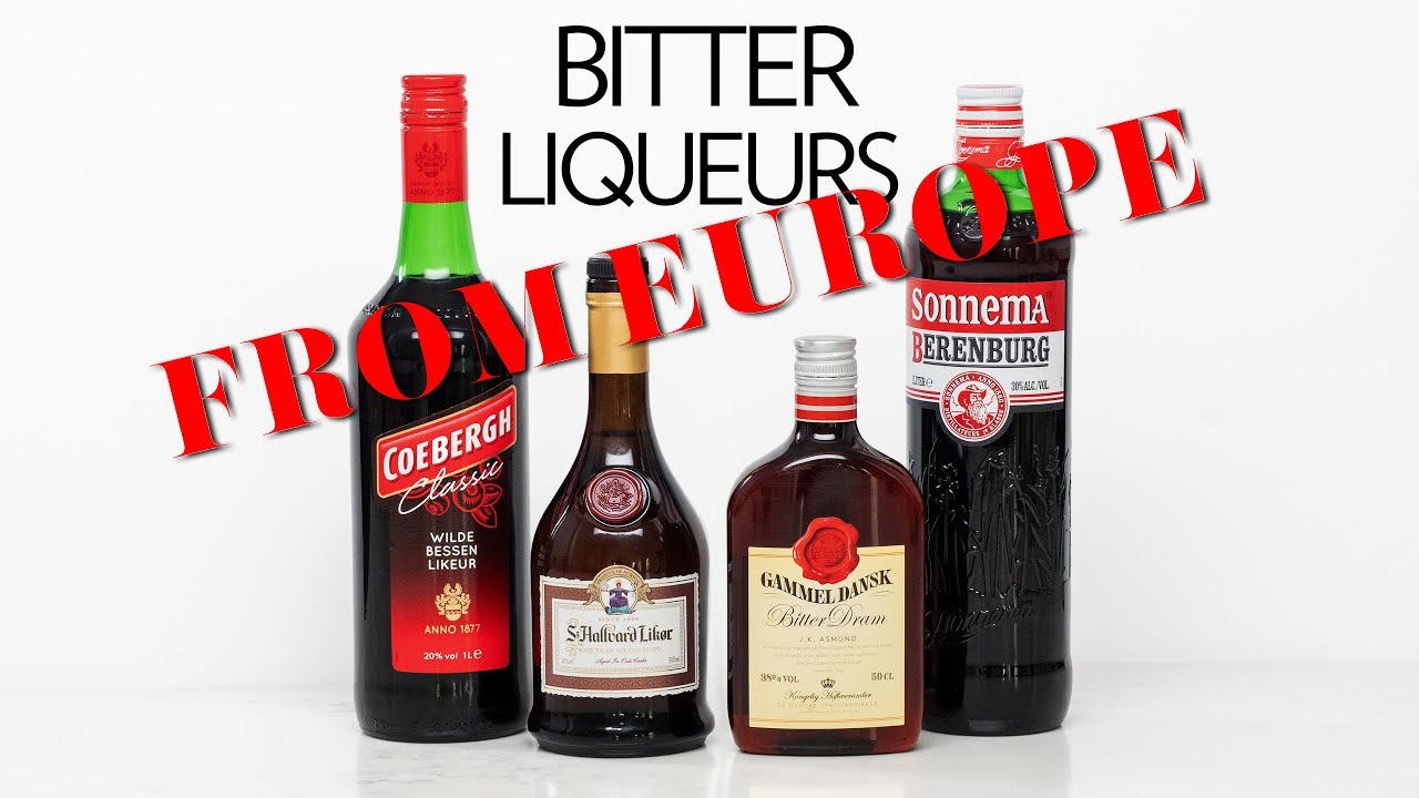 We bought these Bitter bottles in Europe, let's taste!