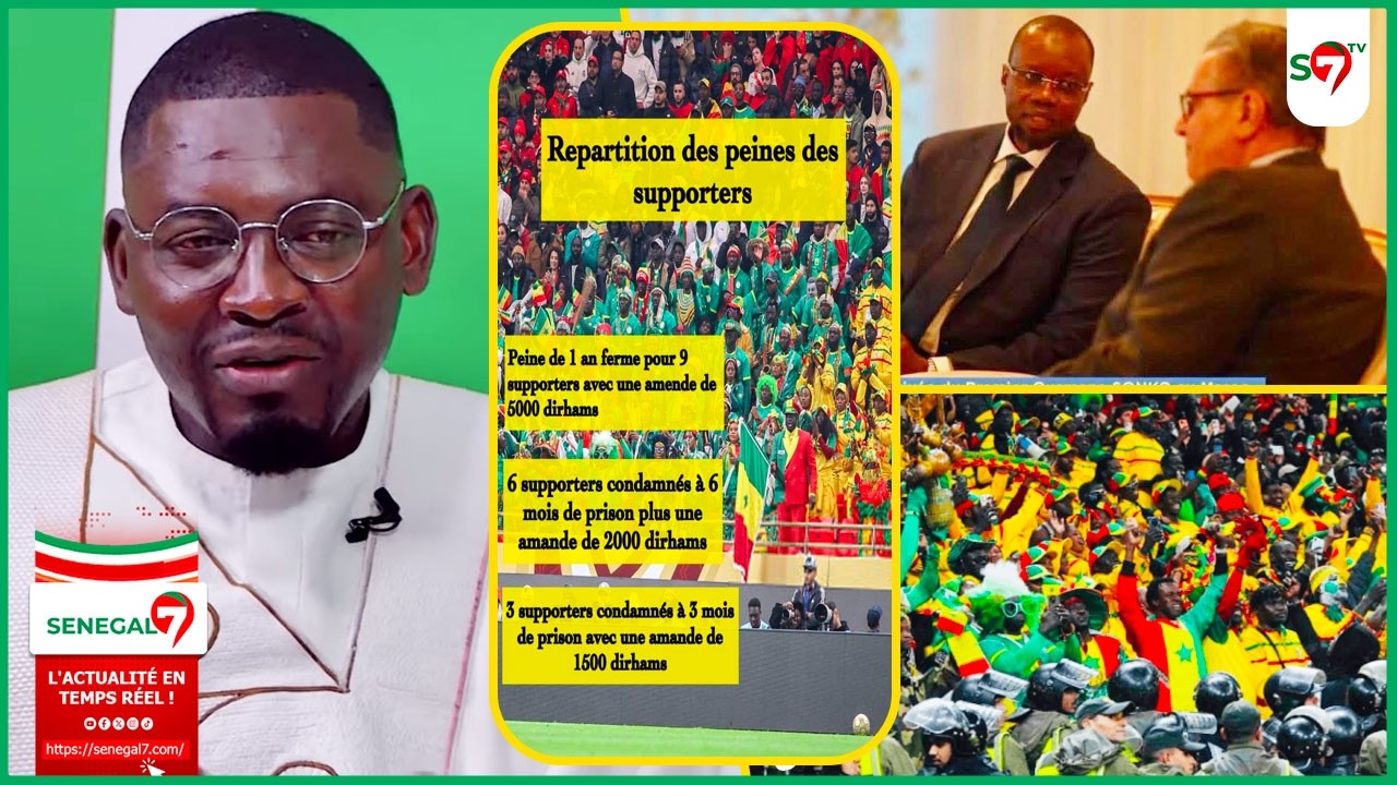 Lourdes peines contre les supporters Senegalais detenus au Maroc: les précisions de Thioune Juriste