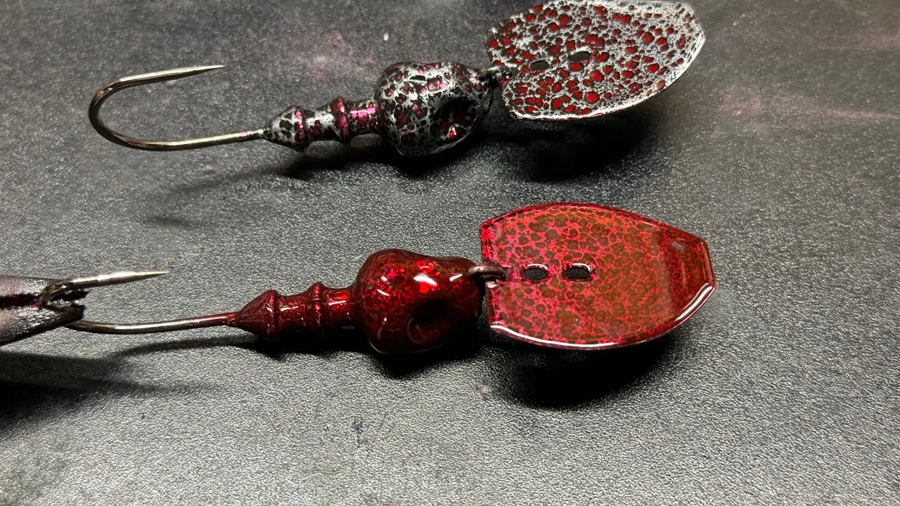 Powder Paint Chatter Bait! Too cool not to share!