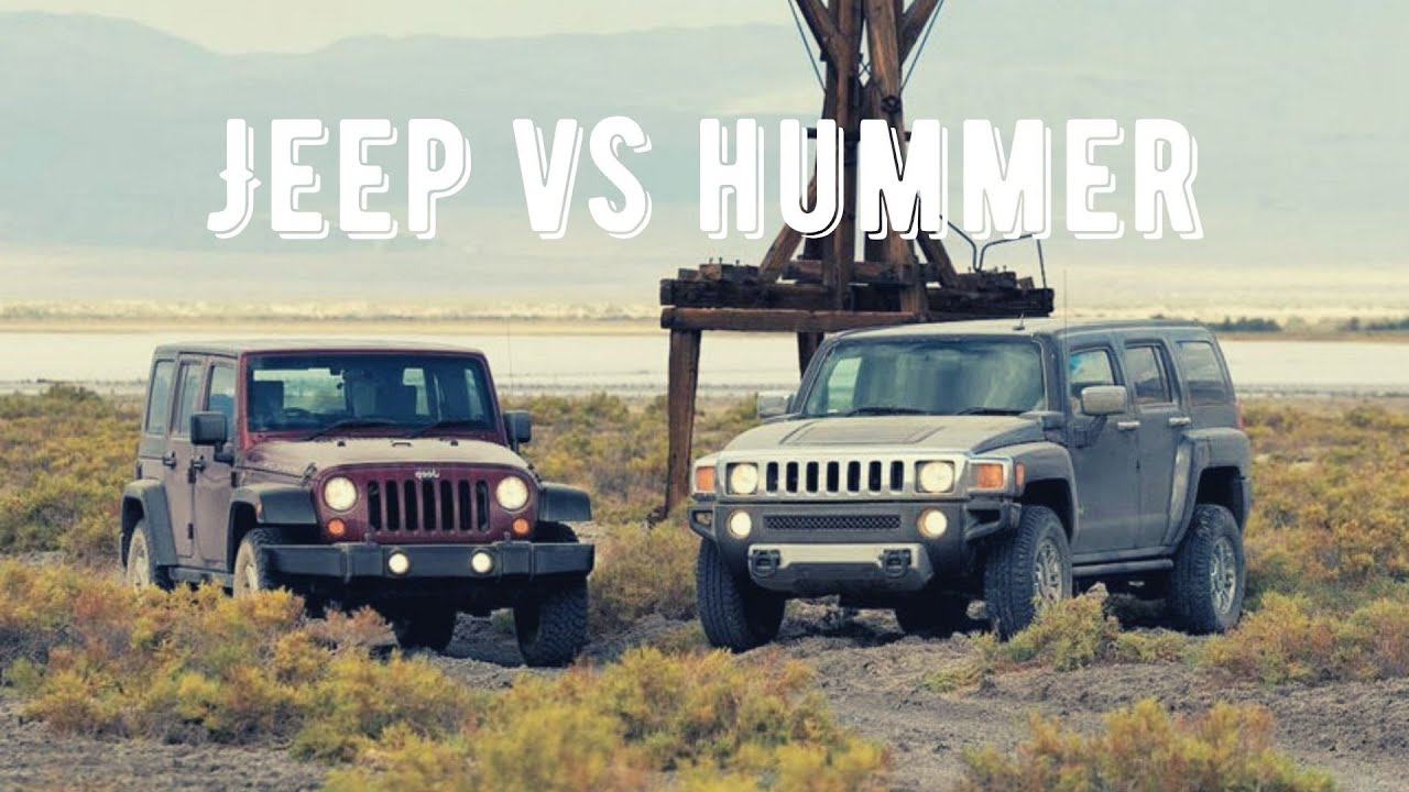 Jeep vs Hummer 🚙