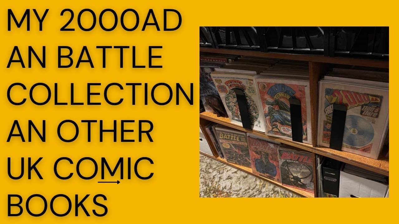 Wow My Epic 2000AD a Battle Collection an Other UK Comic Books .