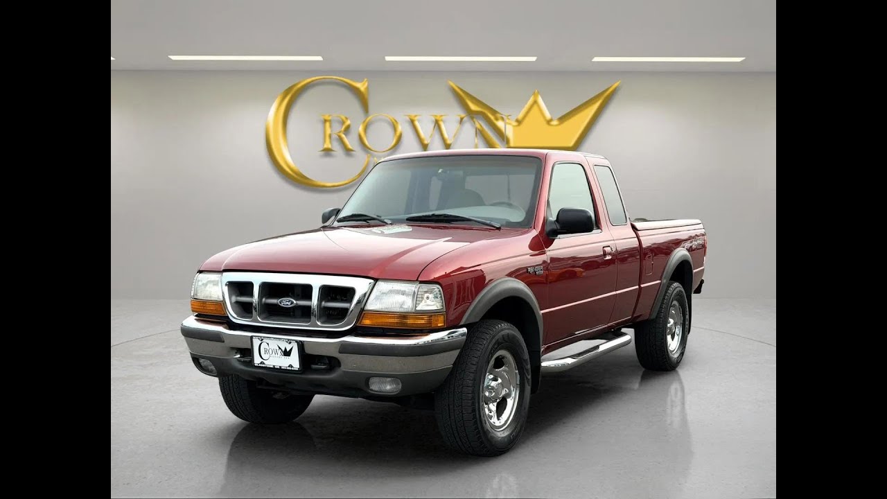Ford Ranger XLT Super Cab 1998 года выпуска, 4,0 л, полный привод, один владелец, чистый по CARFA...