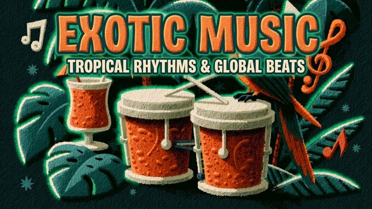 Hypnotic Tiki Lounge Music ~ Exotic Bongo Grooves for Your Retro Bar