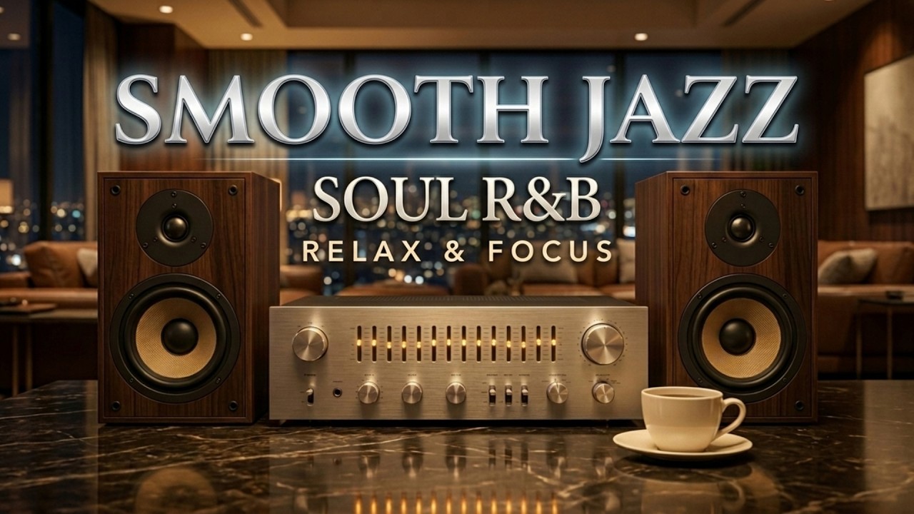 Smooth Jazz & Soul R&B 24/7 &ndash; Midnight Jazz Lounge | Relaxing Instrumental Vibes
