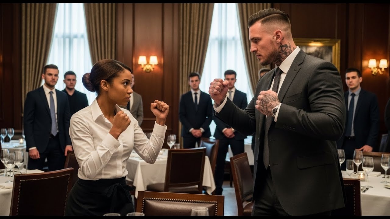 Arrogant Mafia Boss Picks a Fight With a Waitress… He Had No Idea She Was a Killer Boxer