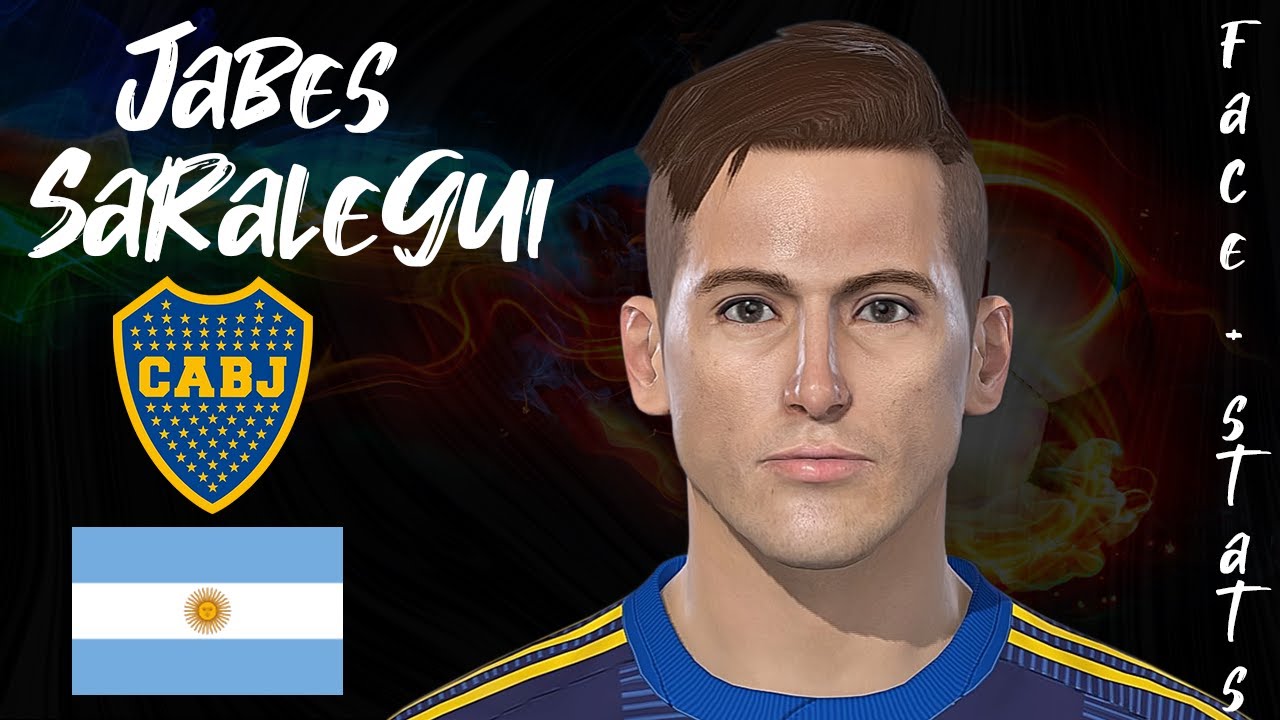JABES SARALEGUI | FACE + STATS | PES 2018 | COMO CREAR | HOW TO CREATE | COMO FAZER