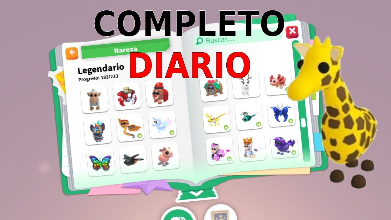 COMPLETANDO EL DIARIO DE ADOPT ME!!- WHITEJACKK