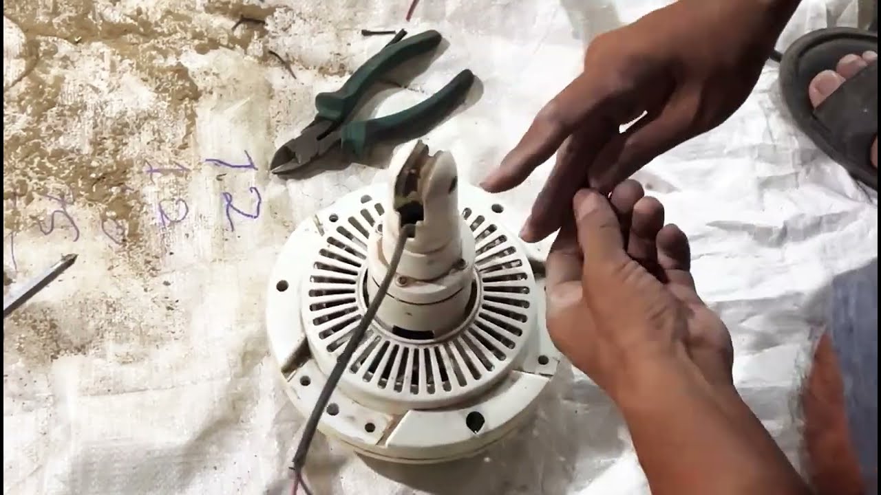 ceiling fan #ceilingfan #fanrepair #youtube @tra_electric