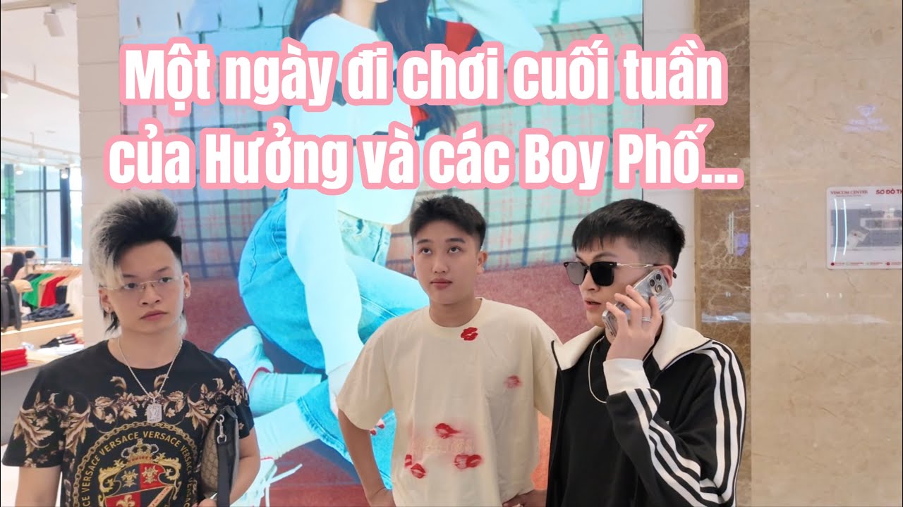 #HưởngĐáVlog23 :Một buổi đi chơi cuối tuần của Hưởng Đá và các Boy Phố...