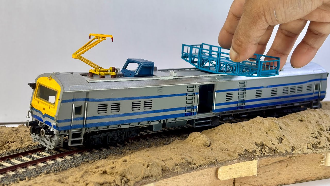 INDIAN RAILWAY OHE INSPECTION CAR MODEL