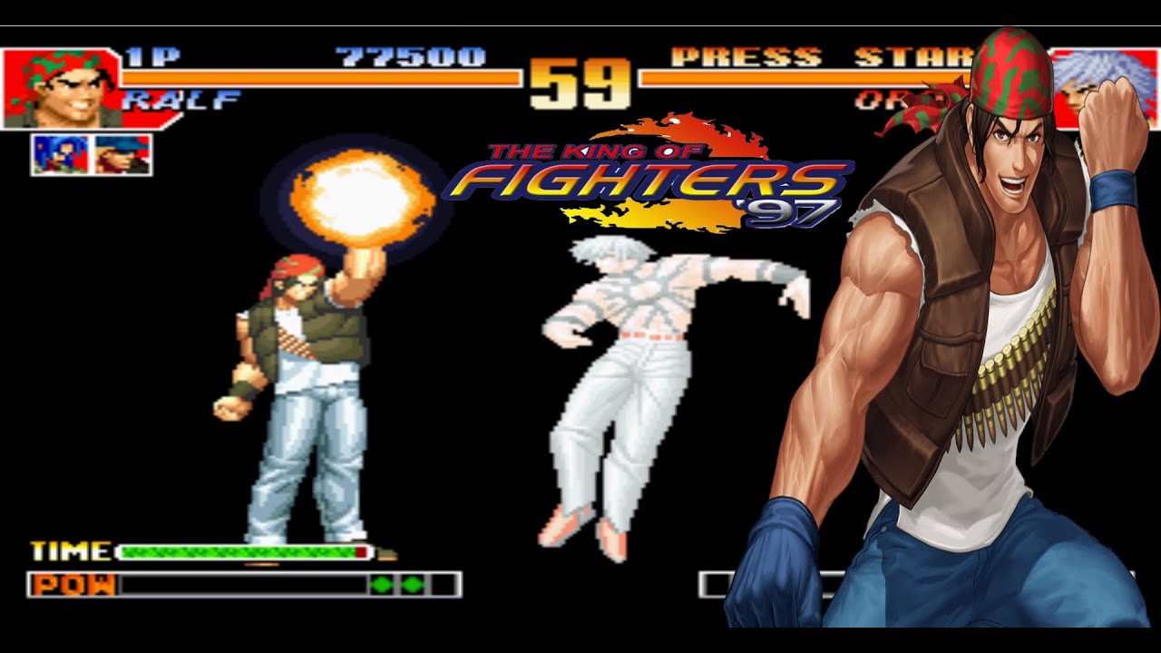 TEAM RALF THE KING OF FIGHTERS 97 PLUS HACK LONGPLAY