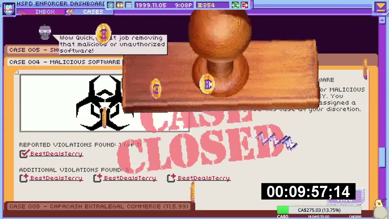 Hypnospace Outlaw - All Cases + Most Achievements most recent patch in 41:44