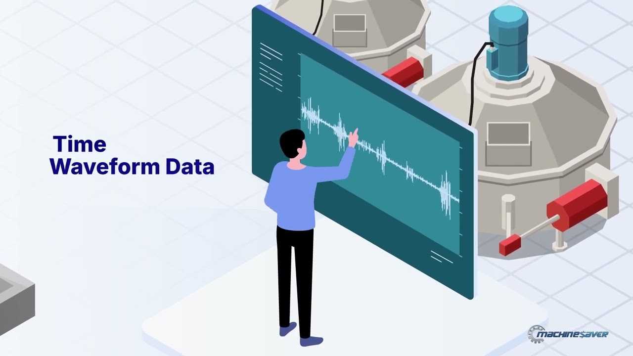 AirVibe Machine Saver's industrial wireless machine condition monitoring and analysis sensor.