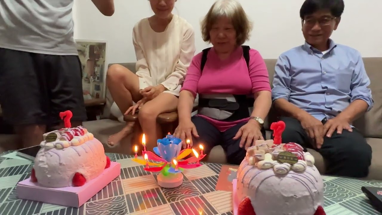 2024/4/27阿祖和青元合辦生日趴之吹不息旋轉蠟燭；2024/5/25蚵寮趕海