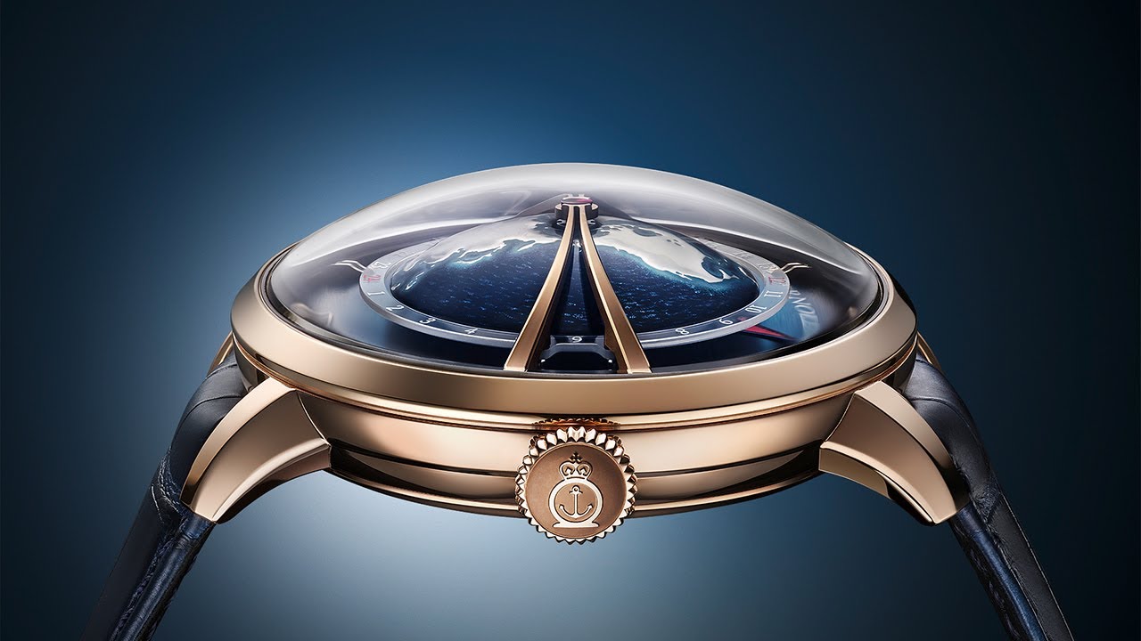 Arnold & Son Globetrotter Gold