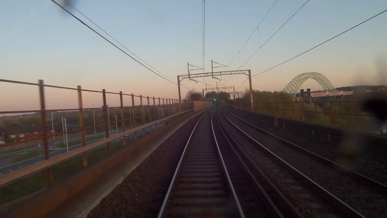 Silver Jubilee Bridge, Runcorn - Driver's eye view