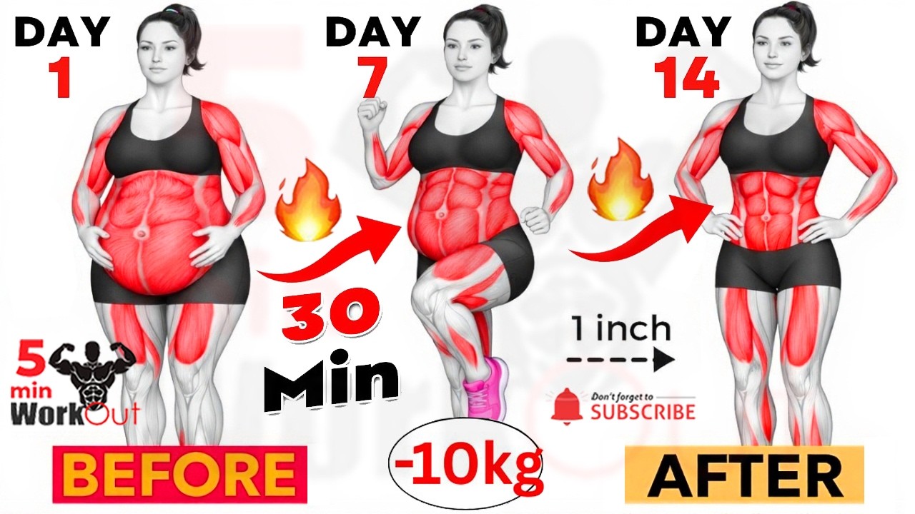 👙 Lose Belly Fat FAST with Standing Abs ➜ Belly Fat Melts Away with This Standing Abs Workout