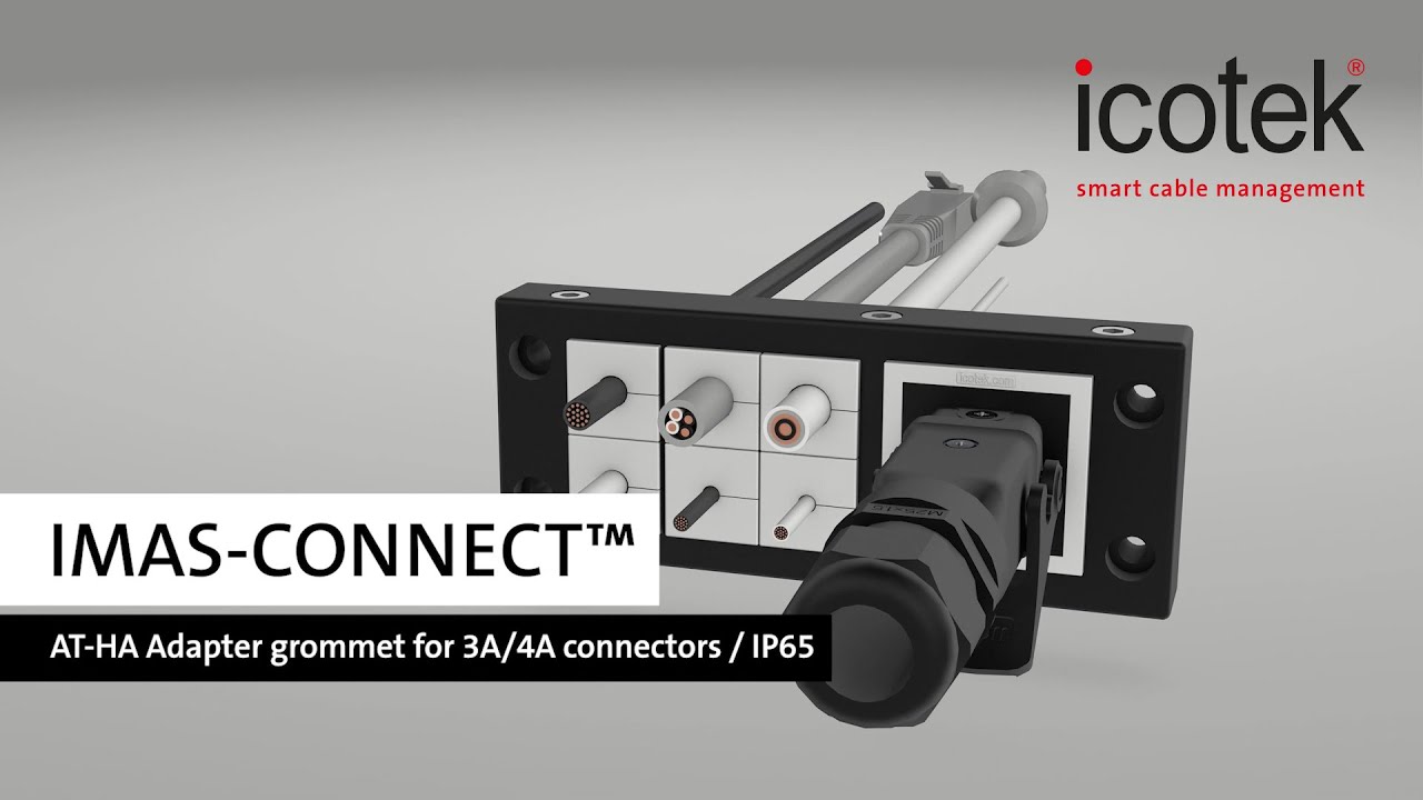 IMAS-CONNECT™ AT-HA | Adapter grommets for 3A/4A connectors / IP65