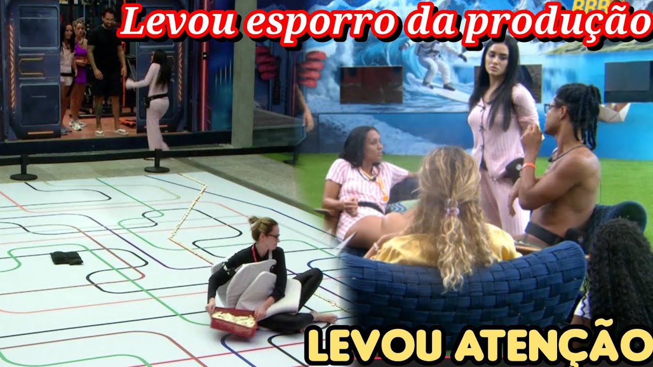 Produção da esporro na Jordana e proíbe ela de derrubar os dominó da Ana Paula🔥