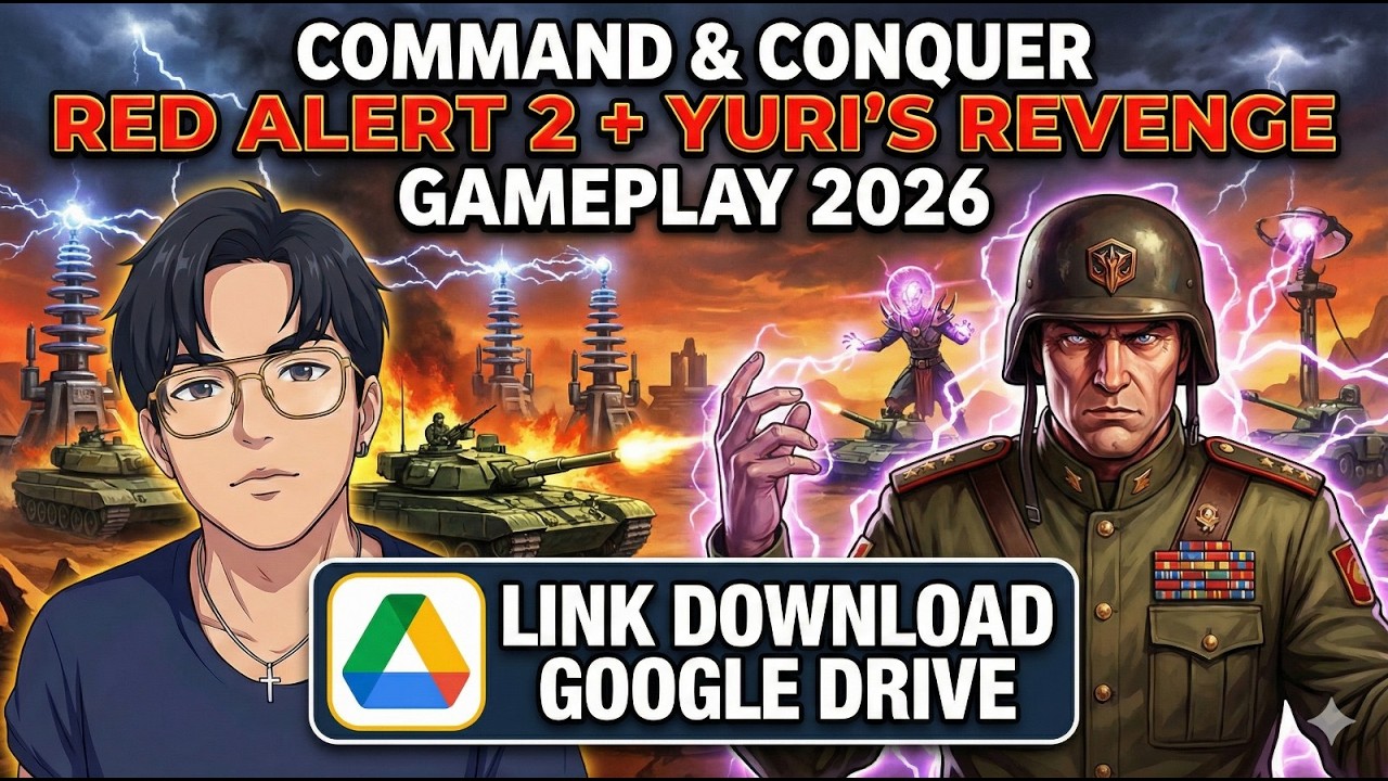 Command and Conquer Red Alert 2 + Yuri’s Revenge Gameplay 2026 | @officialrvi8