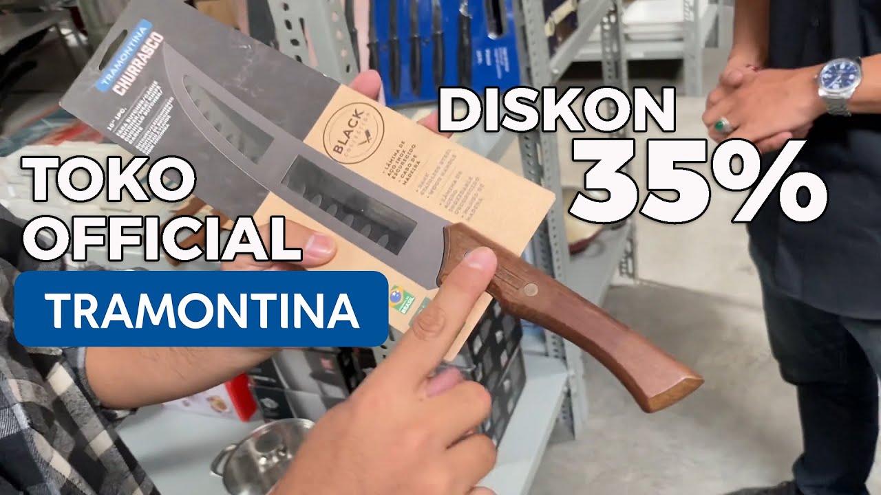 Pisau Tramontina Terbaik di Kelasnya | Diskon 35% Spesial Buat Sobat Pareso!
