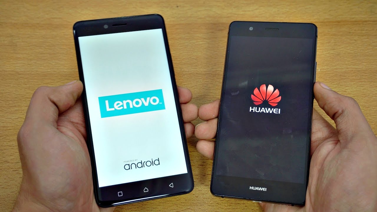 Lenovo K6 NOTE vs Huawei P9 Lite - Speed Test! (4K)