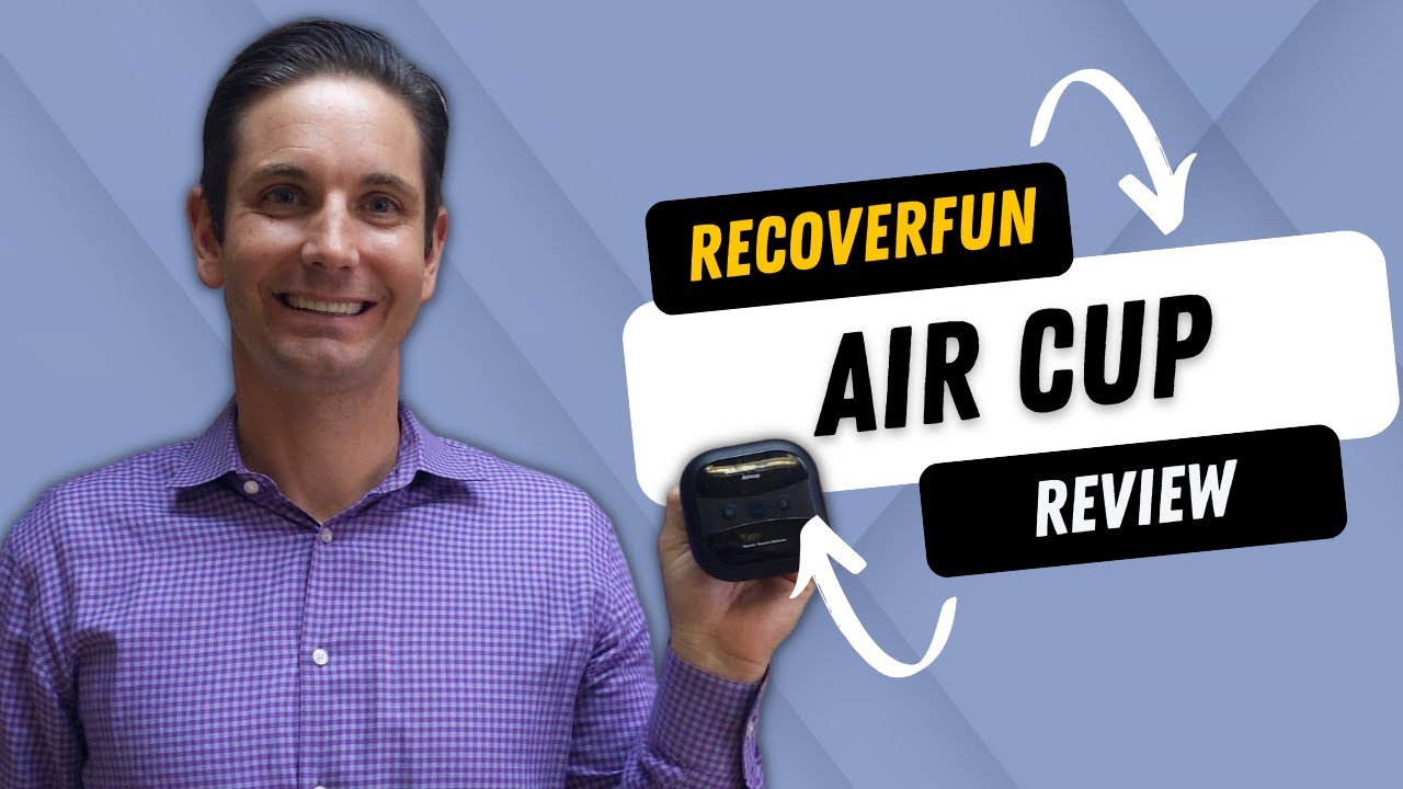 RecoverFun Air Cup Review | Easy Selfcare for at home or on the go