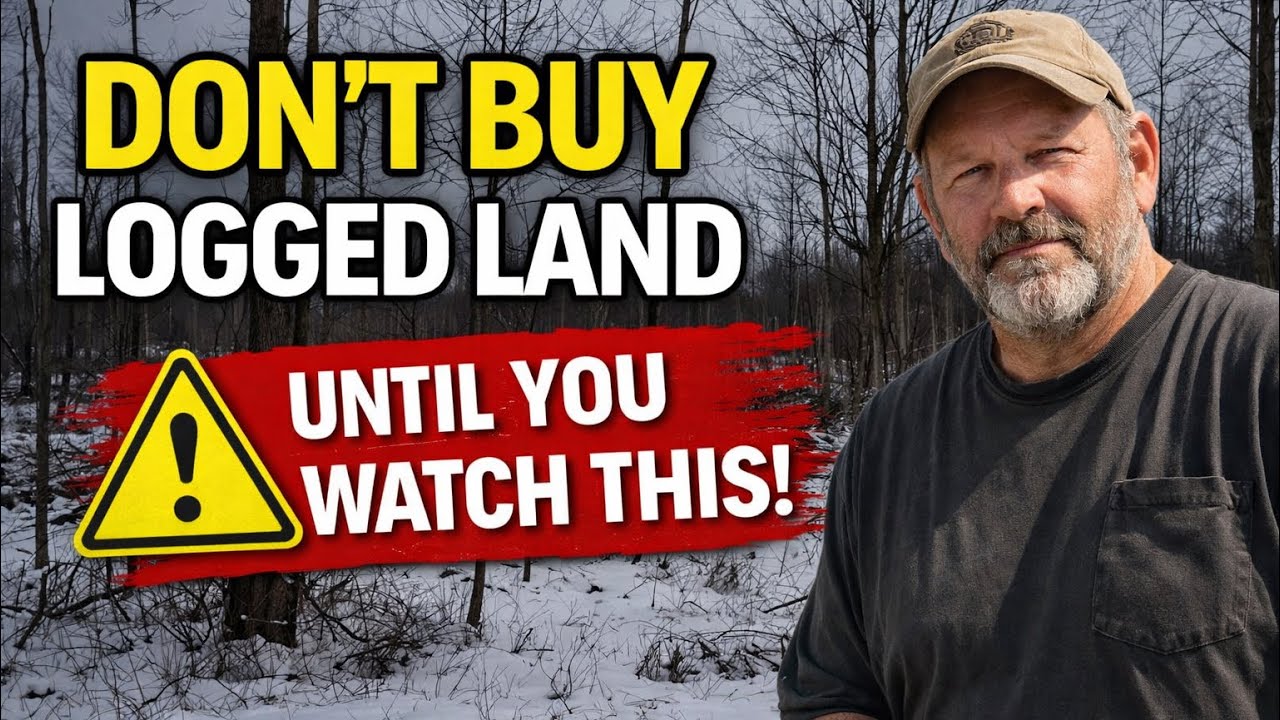“How to Start a Farm from Scratch:  Buying Land that was Lumbered and Needs Cleared (Episode 8)”