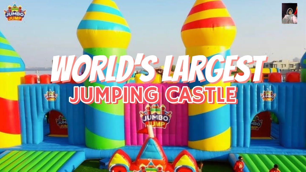 Visiting the world&rsquo;s largest Jumping castle in Karachi | Jumbo Jump