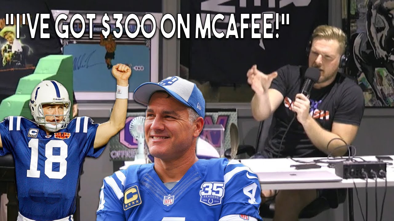 Pat McAfee Tells Chugging Stories