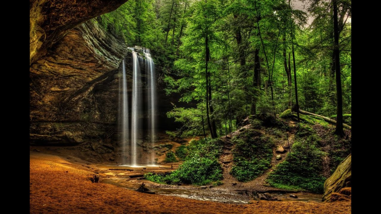 Relaxing Waterfall Sounds 🌊 Nature Ambience for Deep Sleep & Relaxation