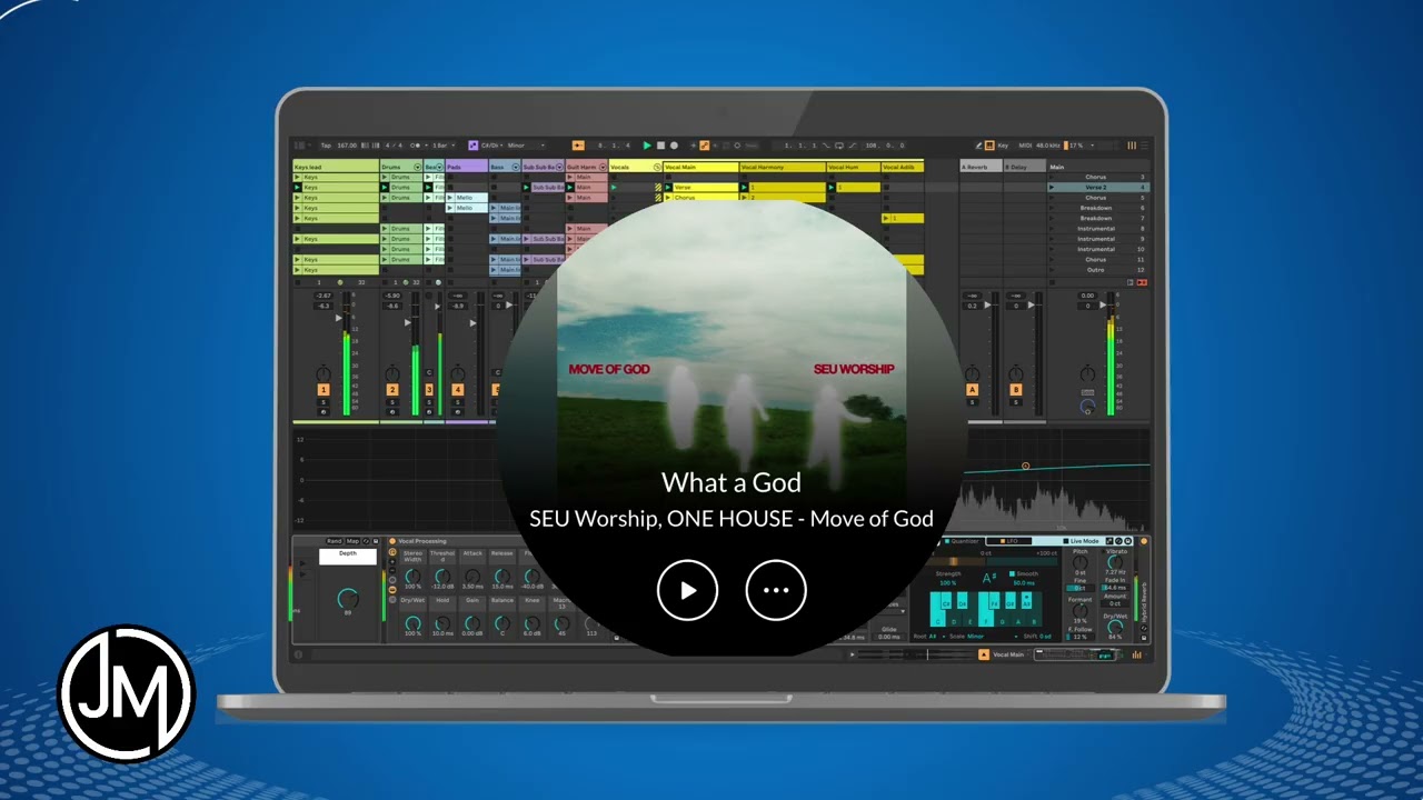 What a God -SEU Worship Secuencia Multitrack G#
