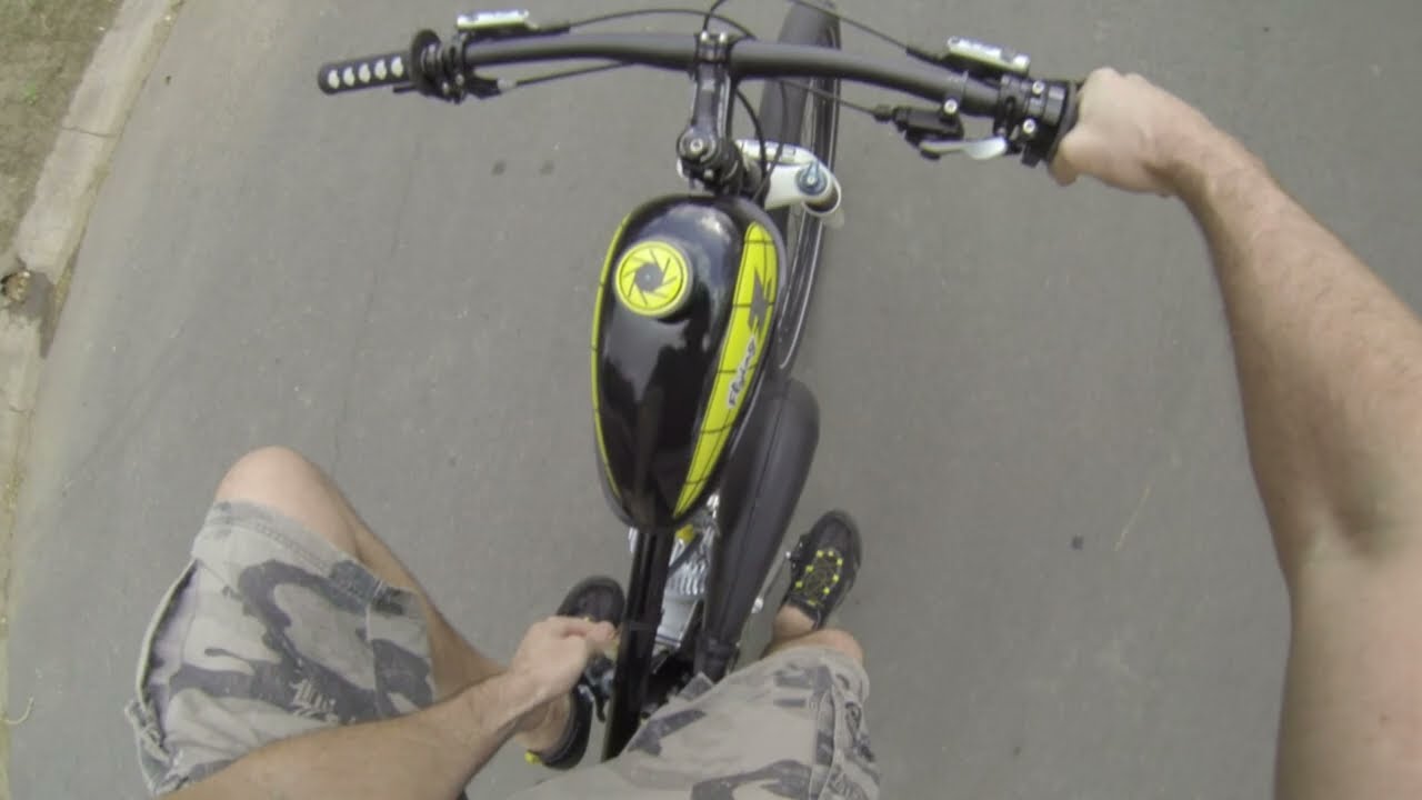 Ride along-Motorized Bicycle with Jackshaft kit