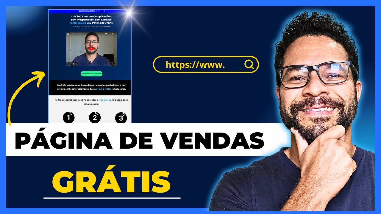 ✅  PÁGINA DE VENDAS GRÁTIS GOOGLE SITES | Como Criar sua Estrutura - Passo a Passo Atualizado