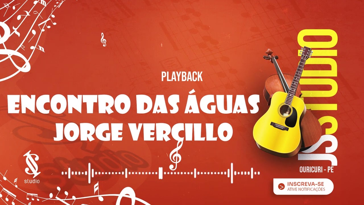 ENCONTRO DAS AGUAS - Jorge Aragao e Jorge Vercillo (PLAYBACK)