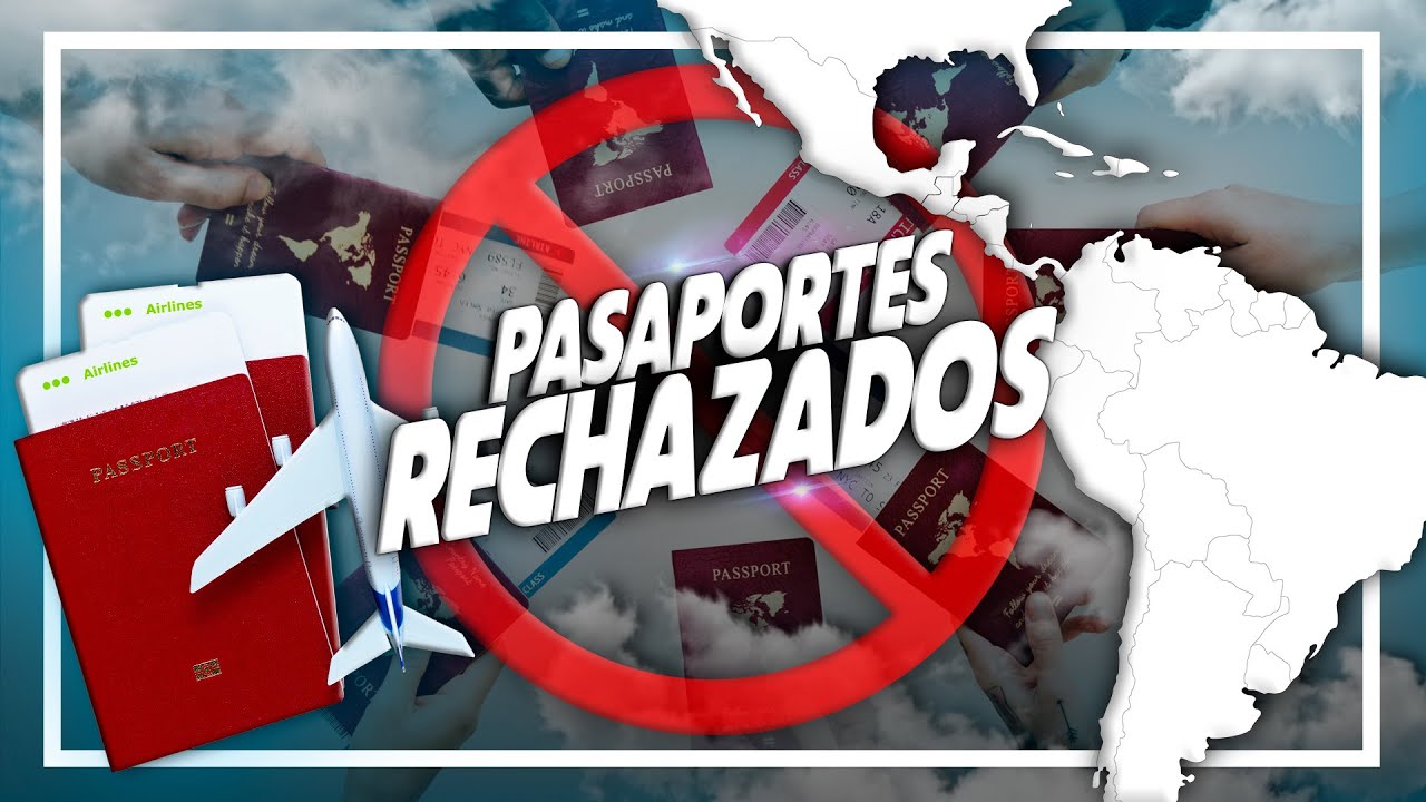 Los 7 PASAPORTES MÁS DÉBILES de América Latina