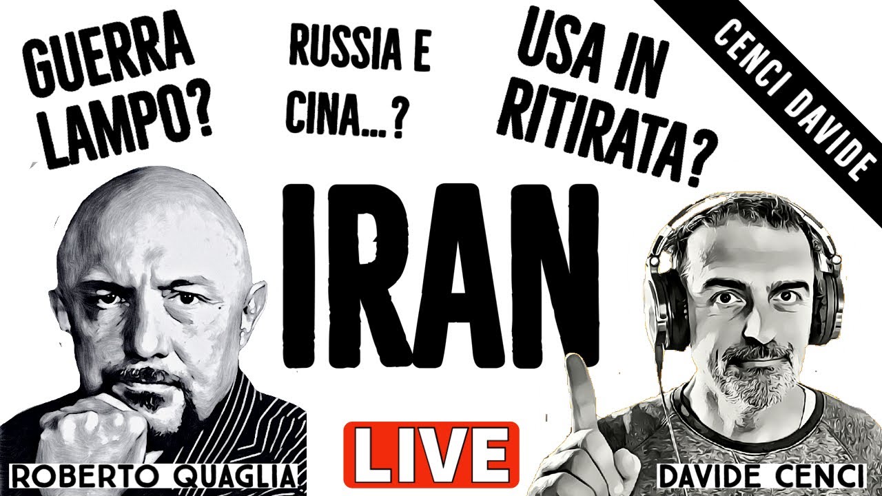 IRAN - Cosa aspettarsi nelle prossime settimane? con @robertoquaglia