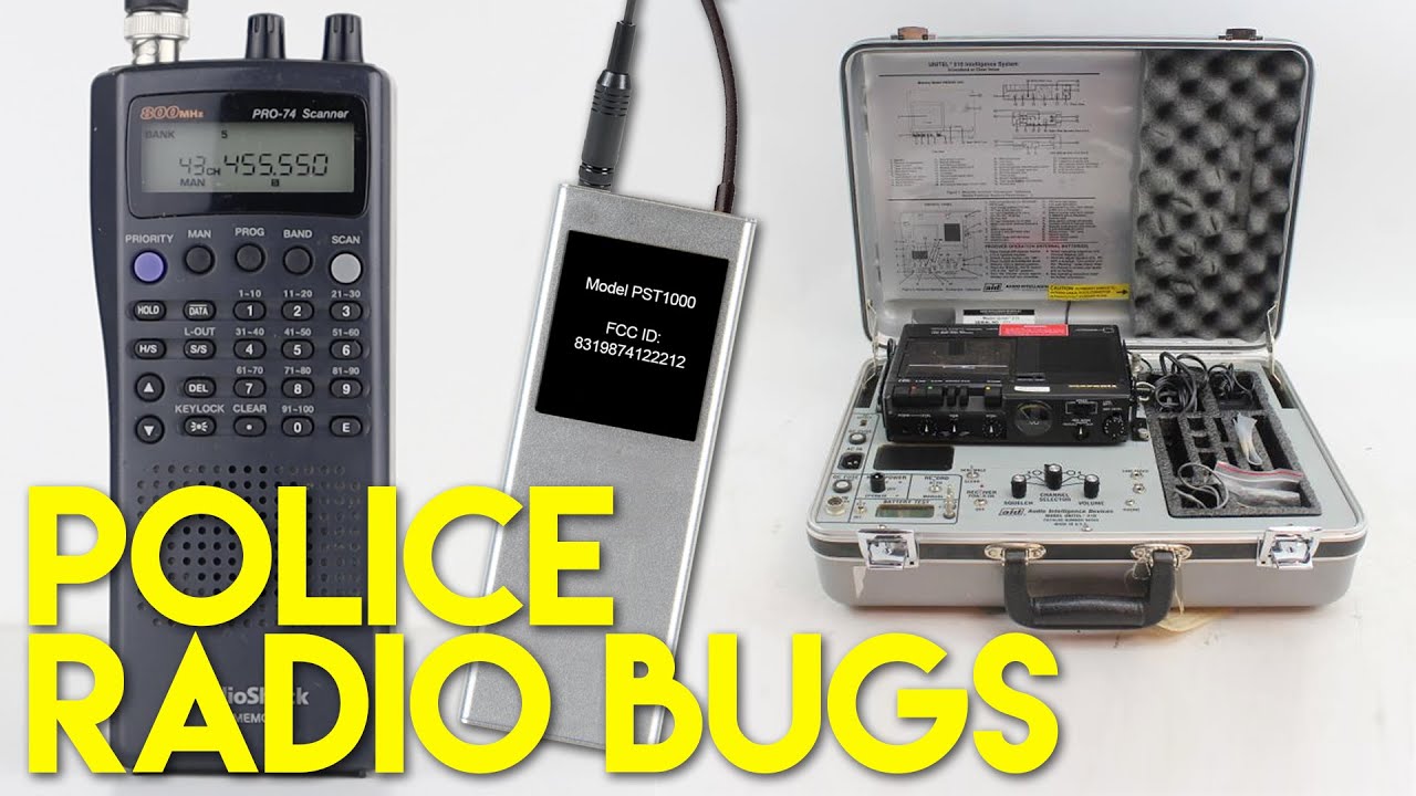 The Police Radio Bugs You Could Hear On Your Scanner