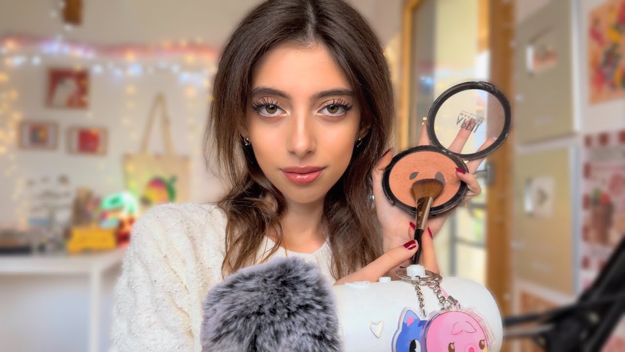 GET READY WITH ME en ASMR ! 💤😴*tuto makeup*