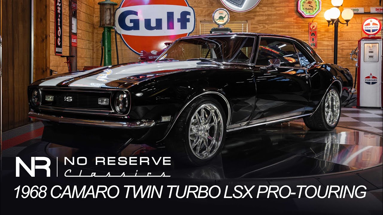 (4K) WALK AROUND 1968 Chevrolet Camaro Twin Turbo LSX Pro-Touring Restomod - FOR SALE 18005627815