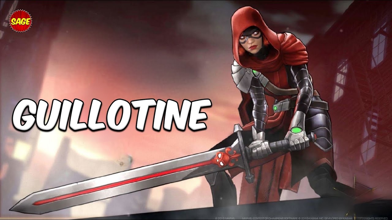 Who is Marvel's Guillotine? The Insatiable Weapon