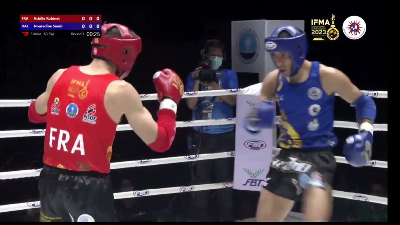 IFMA 2023 - Male Elite -63.5kg (FRA) VS (UAE) 7 May