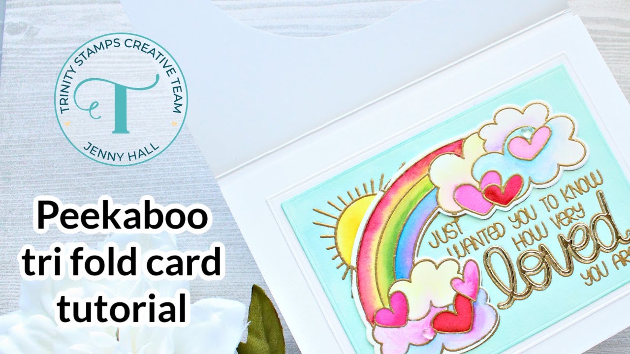 Clean and Simple tri-fold card tutorial