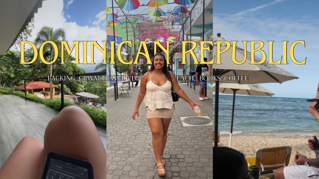 pack with me… then come with me 🧳🎀✈️(Dominican Republic🇩🇴) || packing, grwm, shopping, travel vlog!