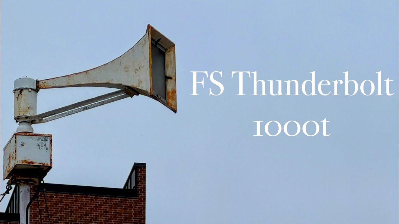 (4/5 Port) FS Thunderbolt 1000T Monthly Siren Test (1-Minute Alert & Attack) | Minneapolis MN