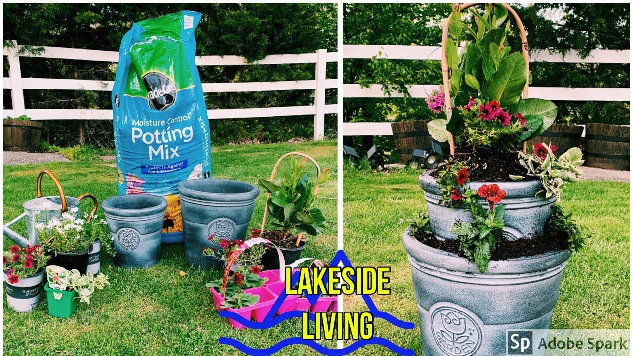 DIY Double Stack Spring Container