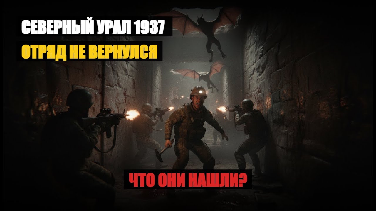 СЕКРЕТНАЯ ПЕЩЕРА НА УРАЛЕ. НКВД наткнулся на «КРЫЛАТЫХ ЛЮДЕЙ» | Мы думали это легенда