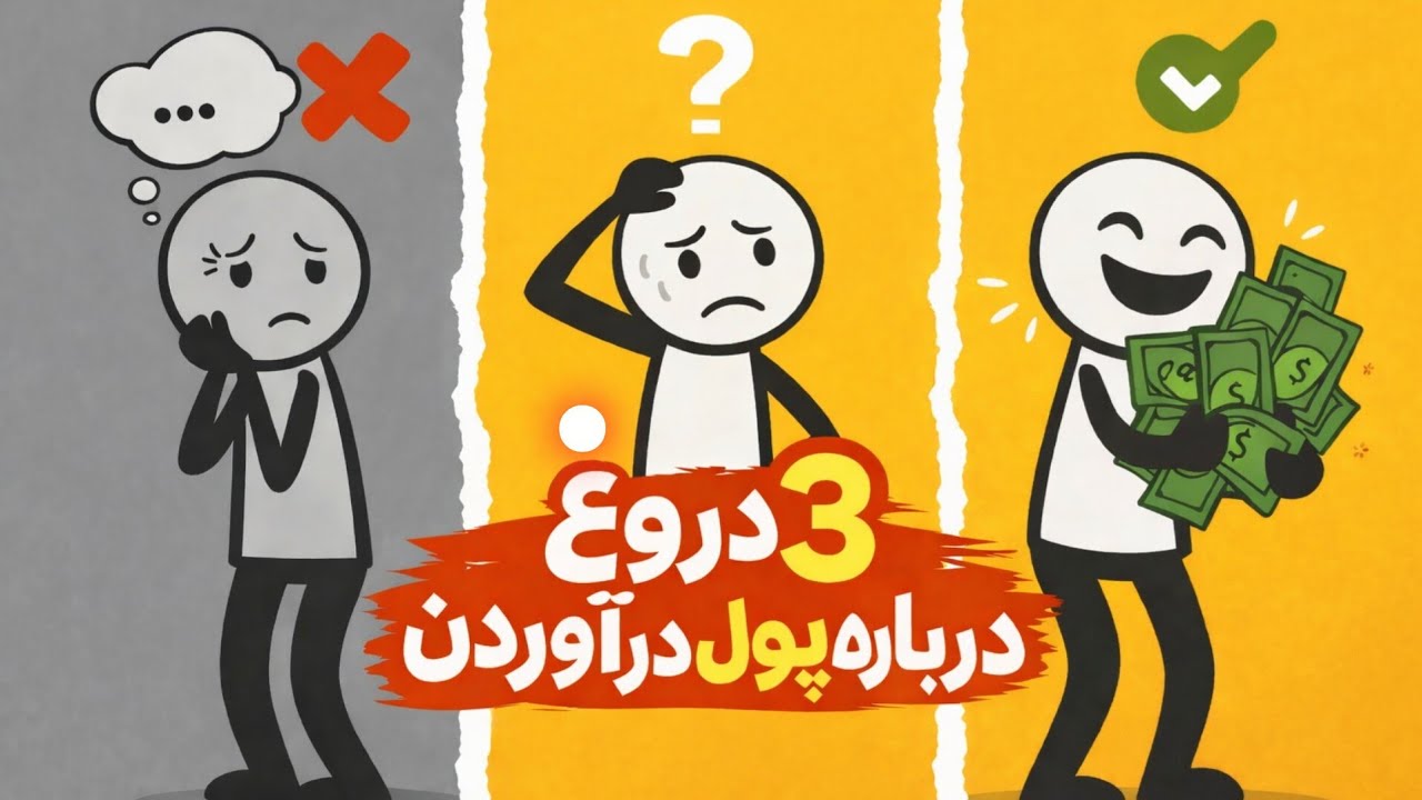 3 دروغی که درباره پول بهمون گفتن!