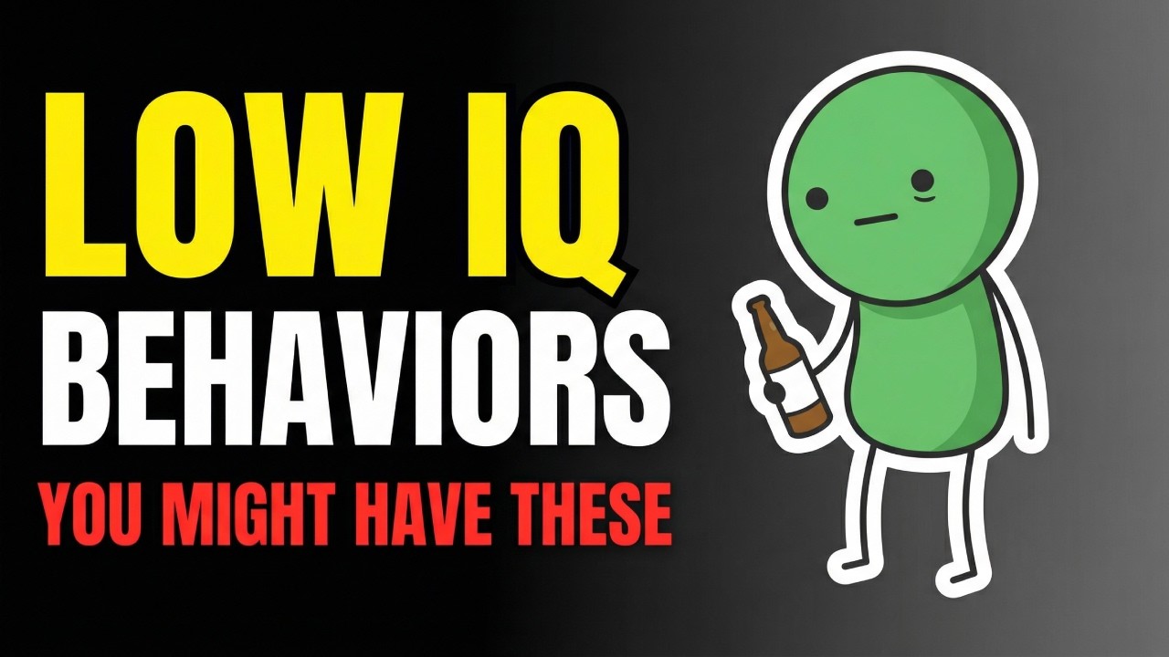 Behaviors That Reveal Low Cognitive Ability (Be Honest With Yourself)